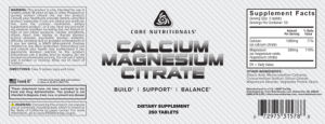 Calcium Magnesium Citrate