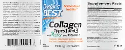 Label for Collagen Types 1 and 3 1000 mg