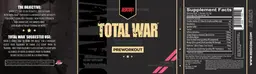 Label for Total War Watermelon