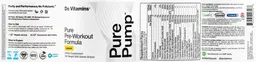 Label for PurePump Lemon