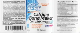 Label for Calcium Bone Maker Complex with MCH-Cal and VitaMK7