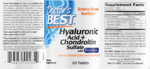 Hyaluronic Acid + Chondroitin Sulfate