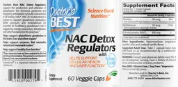 Label for NAC Detox Regulators