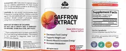 Label for Saffron Extract 88.5 mg