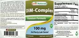 Label for DIM-Complex 100 mg