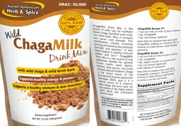 Label for ChagaMilk