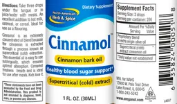 Label for Cinnamol
