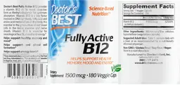 Fully Active B12 1500 mcg