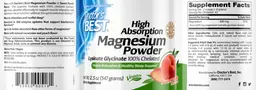 Label for High Absorption Magnesium Powder Sweet Peach