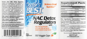 NAC Detox Regulators