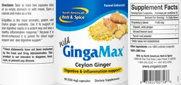Label for GingaMax
