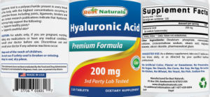 Hyaluronic Acid 200 mg