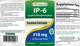 Label for IP-6 510 mg