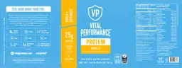 Label for Protein 25 g Vanilla
