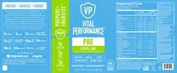 Label for PRE Guava Lime