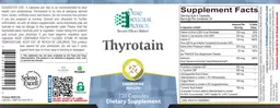 Label for Thyrotain