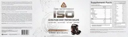 Label for ISO Chocolate Decadence