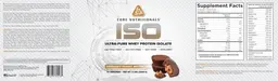 Label for ISO Chocolate Peanut butter Cup