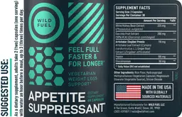 Label for Appetite Suppressant