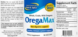 Label for OregaMax