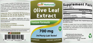 Olive Leaf Extract 700 mg