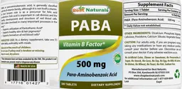 Label for PAPA 500 mg