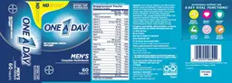 Label for Men's Complete Multivitamin