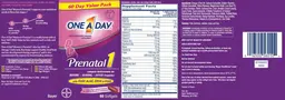 Label for Woman's Prenatal 1