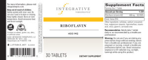 Riboflavin 400 mg