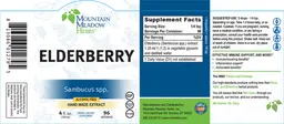 Label for Elderberry