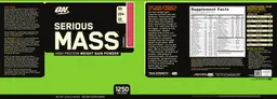 Label for Serious Mass Strawberry