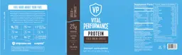Label for Protein 25 g Cold Brew Coffee