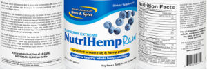 NutriHemp Raw Blueberry Extreme