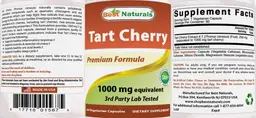 Label for Tart Cherry