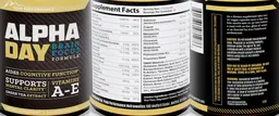 Label for Alpha Day Brain Focus Formula