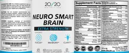 Label for Neuro Smart Brain Extra Strength