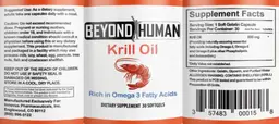 Label for Krill Oil