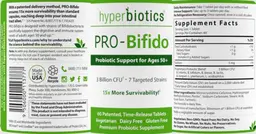 Label for PRO-Bifido