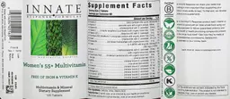 Label for Women's 55+ Multivitamin