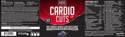 Label for Cardio Cuts 4.0 Grape Gusher