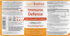 Immune Defense Natural Orange Flavor