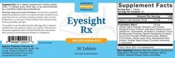 Label for Eyesight Rx