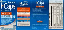 Label for Systane I-Caps AREDS 2