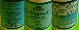 Label for Collagen C Hydrolysate with Vitamin C