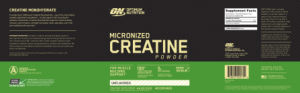 Micronized Creatine Powder Unflavored