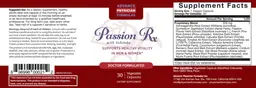 Label for Passion Rx with Yohimbe
