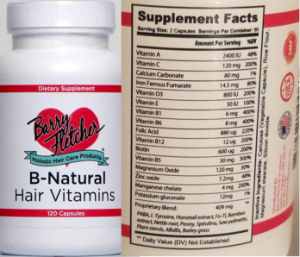 B-Natural Hair Vitamins