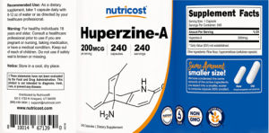 Huperzine-A 200 mcg
