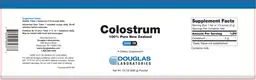 Label for Colostrum