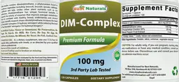 Label for DIM-Complex 100 mg
